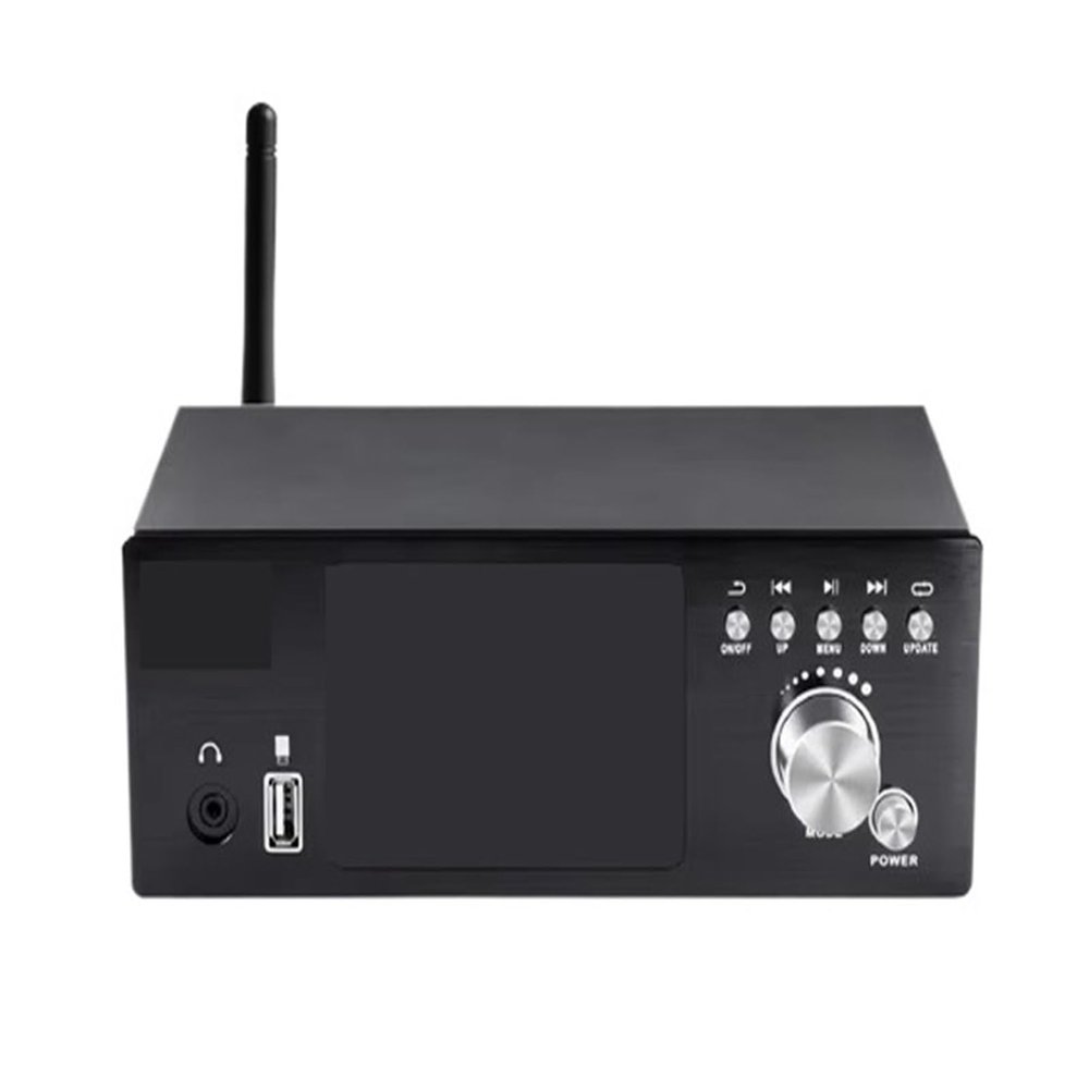 D3LX0Z1 DSD Audio Decoder Standard Version with 5.8G Receiver DTS 5.1 with 3.2inch Color Screen 5.0 Coaxial Optical(915C and Receiver US)