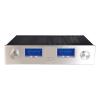 L6AS0F7 430 * 340 * 95mm All-Aluminum Power Amplifier Case Preamplifier Case VU Meter Combined Chassis Power Amplifier Chassis(Silver) view 4