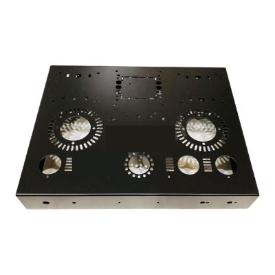 5MNG0Y8 420 * 330 * 65mm Iron Power Amplifier Case Preamplifier Case 211/845/805 Vacuum Tube Amplifier Chassis Shell Box