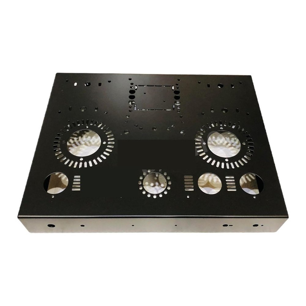 5MNG0Y8 420 * 330 * 65mm Iron Power Amplifier Case Preamplifier Case 211/845/805 Vacuum Tube Amplifier Chassis Shell Box