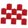 Garneck 10pcs Cd Sleeves Paper DVD Envelopes for Scratch Red Cardboard Cd Storage Holders for Organizing Advertising Materials and Discs view 1