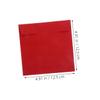 Garneck 10pcs Cd Sleeves Paper DVD Envelopes for Scratch Red Cardboard Cd Storage Holders for Organizing Advertising Materials and Discs view 2