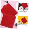 Garneck 10pcs Cd Sleeves Paper DVD Envelopes for Scratch Red Cardboard Cd Storage Holders for Organizing Advertising Materials and Discs view 3