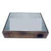 L6AS0F7 300 * 65 * 250mm Wood Frame Aluminum Amplifier Case Preamplifier Chassis Vacuum Tube Amplifier Chassis Shell DIY Box(Model 2) view 1