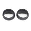 Microscope Kit 2 Pieces 32-35mm Microscope Rubber Eye Cups Microscope Lens Adapters view 1