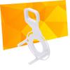 balacoo Wall Mount Charger Stand Holder Acrylic Design Compatible Dot White Color for Home Use No Messy Wires view 2