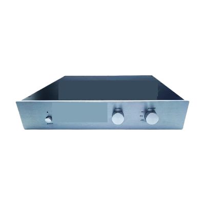5MNG0Y8 430 * 308/358 * 82mm Aluminum Power Amplifier Chassis 4308 Preamplifier Case Vacuum Tube Amplifier Chassis Shell Box(300 deep)