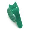 50pcs Releasable Cable Ties Plastics Fastening Reusable Cable Tie Straps Nylon Wrap Zip Bundle Bandage Tie(Green,300mm) view 1