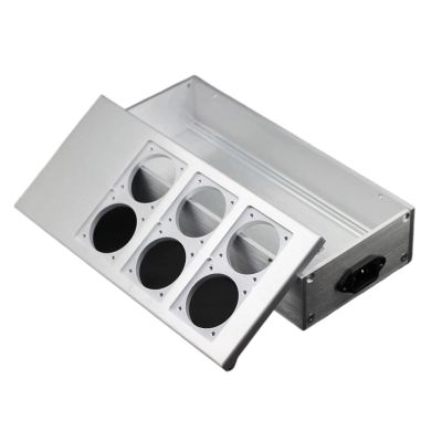 5MNG0Y8 1piece EU Power Case Power Socket Chassis Aluminum Chassis for US EU Filter(A)