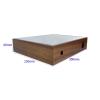 L6AS0F7 300 * 60 * 250mm Wood Frame Amplifier Case Solid Wood Preamplifier Case Vacuum Tube Amplifier Chassis Shell DIY Box(Model 2) view 2