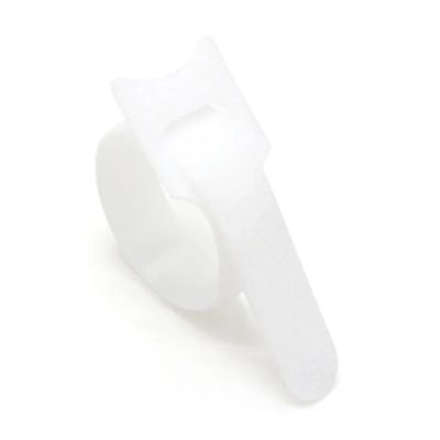 50pcs Releasable Cable Ties Plastics Fastening Reusable Cable Tie Straps Nylon Wrap Zip Bundle Bandage Tie(White,250mm)