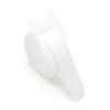 50pcs Releasable Cable Ties Plastics Fastening Reusable Cable Tie Straps Nylon Wrap Zip Bundle Bandage Tie(White,250mm) view 1