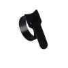 50Pcs Nylon Fastening Cable Ties Adjustable Cord Ties, Cable Management Straps Hook Loop Cord Organizer Wire Ties Reusable(Black,12x250mm) view 1
