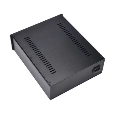 L6AS0F7 Preamplifier Case Amplifier Board Cover Power Amplifier Enclosure Box Home Audio Chassis 2609(Silver)