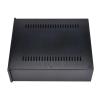 L6AS0F7 Preamplifier Case Amplifier Board Cover Power Amplifier Enclosure Box Home Audio Chassis 2609(Silver) view 2