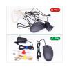 50pcs Releasable Cable Ties Plastics Nylon Hook Loop Wrap Zip Bundle Fastener Straps Detachable T-Type Wire Organizer(Black,100mm) view 3