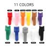 50pcs Releasable Cable Ties Plastics Nylon Hook Loop Wrap Zip Bundle Fastener Straps Detachable T-Type Wire Organizer(Black,100mm) view 4