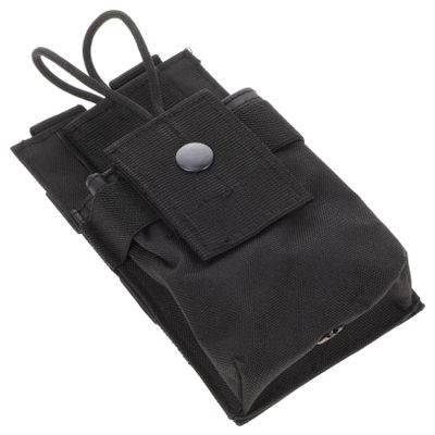 Angoily Storage Bag Case Bag for Outdoor Multi-Function Holder Bag for Duty Belt Pouch Heavy Duty Holder 600d Encrypted Waterproof Fabric Black