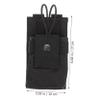 Angoily Storage Bag Case Bag for Outdoor Multi-Function Holder Bag for Duty Belt Pouch Heavy Duty Holder 600d Encrypted Waterproof Fabric Black view 4