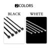 100PCS/bag Self-Locking Plastic Nylon Cable Tie Organizer Loop Winding Zip Cable Tie White Black Kabelbinder Set Industria(White,2.8X145mm) view 3