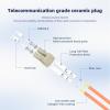 lidkew LC/UPC Multi-Mode Fiber Loopback Adapter,(5 Pack) Durable Fiber Optic Loopback Plug for Network Testing,Troubleshooting & Equipment Calibration view 3