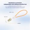 lidkew LC/UPC Multi-Mode Fiber Loopback Adapter,(5 Pack) Durable Fiber Optic Loopback Plug for Network Testing,Troubleshooting & Equipment Calibration view 4