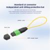 lidkew MPO/APC 24 Core Single Mode Fiber Optic Loopback Adapter, Optical Loopback Tester for Fiber Communication Testing, Network Installation & Maintenance view 4