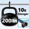 200lb Zip Ties Heavy Duty 18 Inch 70pcs, Large White Cable Tie, Thick Heat Resistant Zipties, Big Wide Clear Wire Ties, Industrial Tie Wraps for Outdoor Use view 4