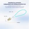 lidkew LC/UPC Multimode OM3 Fiber Loopback Adapter, Optical Module Self-Testing Tool for SFP/SFP+/QSFP, Network Equipment Testing view 4