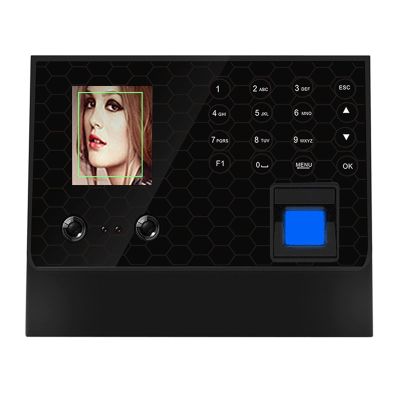 GFAZXDS Clocking in Machine, Biometric Face & Fingerprint Time Attendance Recorder TCP/IP Employee Recognition Digital Electronic Reader Machine for Employees(Nero-EU)