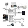 GFAZXDS Clocking in Machine, Biometric Face & Fingerprint Time Attendance Recorder TCP/IP Employee Recognition Digital Electronic Reader Machine for Employees(Nero-EU) view 3
