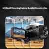 ASHATA 53MP 4K Digital Camera Camcorder for Photography & Vlogging, 3 Inch Display, Autofocus, 50X Digital Zoom, WiFi Vlogging Video Camera Recorder, MOV JPG Format (White) view 4