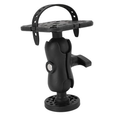 CHICIRIS Fish Finder Mount Nylon Silicone Stable Clamping Ball Swivel Design Universal Marine Electronics Mount