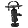 CHICIRIS Fish Finder Mount Nylon Silicone Stable Clamping Ball Swivel Design Universal Marine Electronics Mount view 1