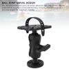 CHICIRIS Fish Finder Mount Nylon Silicone Stable Clamping Ball Swivel Design Universal Marine Electronics Mount view 4