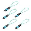 lidkew MPO/UPC OM3 12 Core Fiber Multimode Loopback Adapter for 10G/40G/100G Fiber Optic Testing Connector,High-Speed Network Communication(5 Pack) view 1