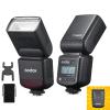 GODOX TT520 III Camera Flash Speedlite, Built-in Receiver and RT Transmitter,S1/S2 Modes,8 Power Levels, Compatible with Canon Nikon Pentax Olympus Fujifilm Panasonic Cameras(TT520II Upgraded) view 1