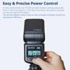 GODOX TT520 III Camera Flash Speedlite, Built-in Receiver and RT Transmitter,S1/S2 Modes,8 Power Levels, Compatible with Canon Nikon Pentax Olympus Fujifilm Panasonic Cameras(TT520II Upgraded) view 4