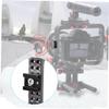 Angoily Multi-Function Cold Shoe Mount Adapter Quick Release Flash Stand Bracket Metal Cold Shoe for Camera 1/4 Screw Lock view 2