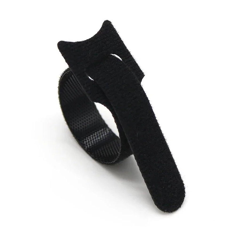 50pcs Releasable Cable Ties Plastics Fastening Reusable Cable Tie Straps Nylon Wrap Zip Bundle Bandage Tie(Black,150mm)