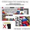 136Key Keycap 10mm Height MX Switches Keycaps Minimalists Designs for Mechanical Keyboards Ergonomic and Durability view 2