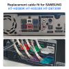 4M/10m Fit for Samsung 5.1 Sound Speaker Bass Line Systems, DVD for Blu-ray Home Theater Speaker Wire Cable Cord Connector, for Samsung Models HTH55000, HTH55300, HTD67300, Audio Transmission (10m) view 2