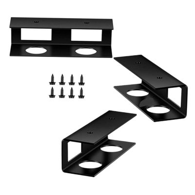 Uonlytech 1set Under Desk Laptop Holder Storage Rack for Notebook Tablet Space-Saving Design Minimalist Aesthetic Compatible Various