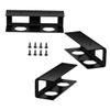 Uonlytech 1set Under Desk Laptop Holder Storage Rack for Notebook Tablet Space-Saving Design Minimalist Aesthetic Compatible Various view 1