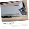 Uonlytech 1set Under Desk Laptop Holder Storage Rack for Notebook Tablet Space-Saving Design Minimalist Aesthetic Compatible Various view 3