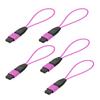 lidkew 5 Pack MPO/UPC OM4 16 Core Multimode Fiber Optic Loopback Connector for Test Adapter for Fiber Optic Communication,Network Maintenance view 1