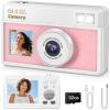 4K UHD Digital Camera, 64MP Autofocus Camera with 32GB SD Card, Mini Vintage Digital Camera with 2.8" Large Screen and 18X Digital Zoom, Cameras for Photography, Suitable for Kids, Adults, Beginners view 1