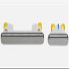 2X Power and Volume Control Buttons Key Replacement Compatible with Samsung Galaxy A53 A536U / A73 A736U Silver view 1