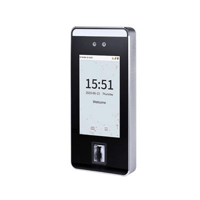 GFAZXDS Clocking in Machine, V5L Dynamic Face Recognition Fingerprint Time Attendance Machine Door Access Control System for Employees(-v5l-1)
