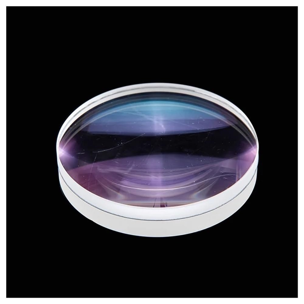70mm Series Double Separation Lenses Telescope Achromatic Lens for Refractive Astronomical Telescopes Accessories(D72F600 Blue Film)